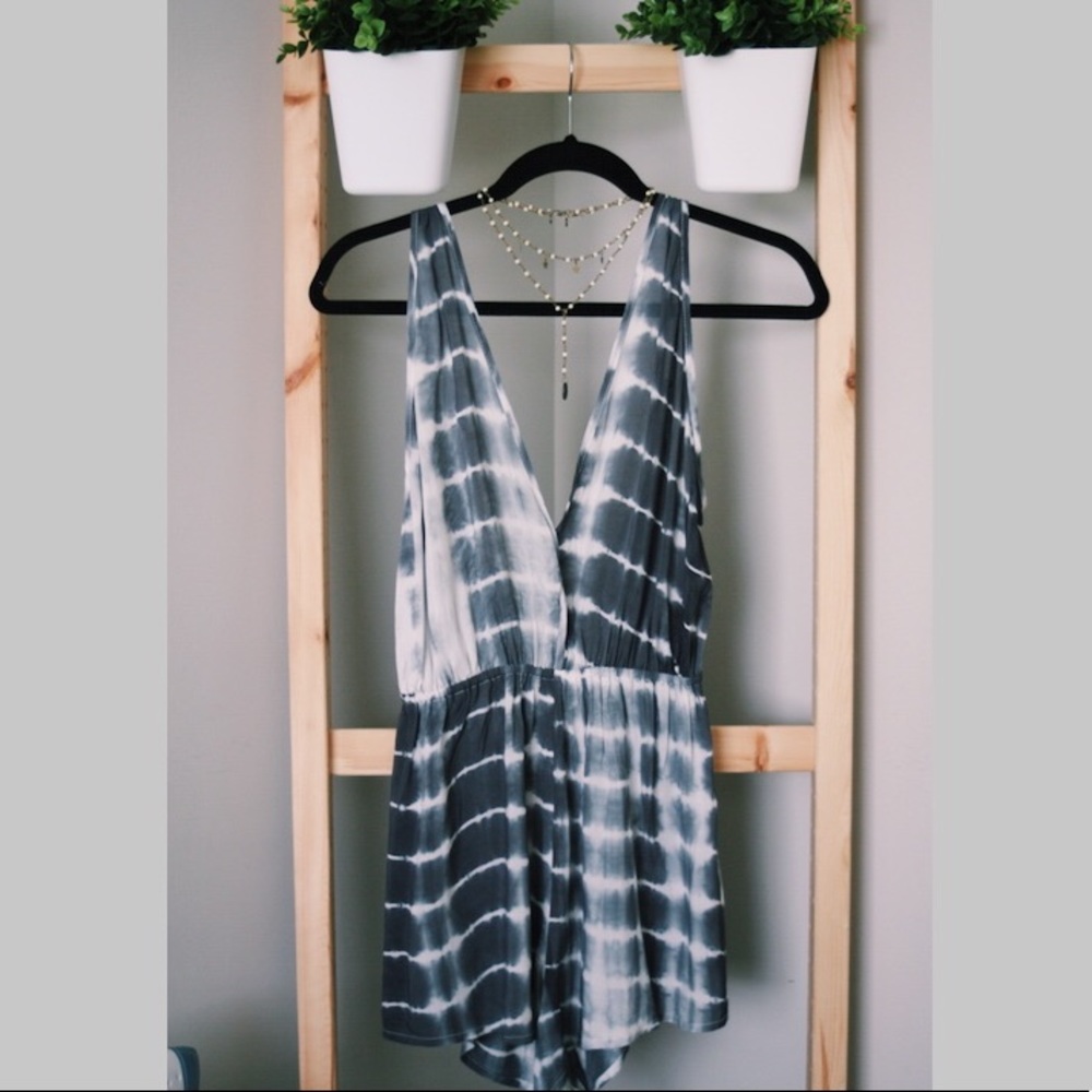 D-Squared Tye-Dye romper